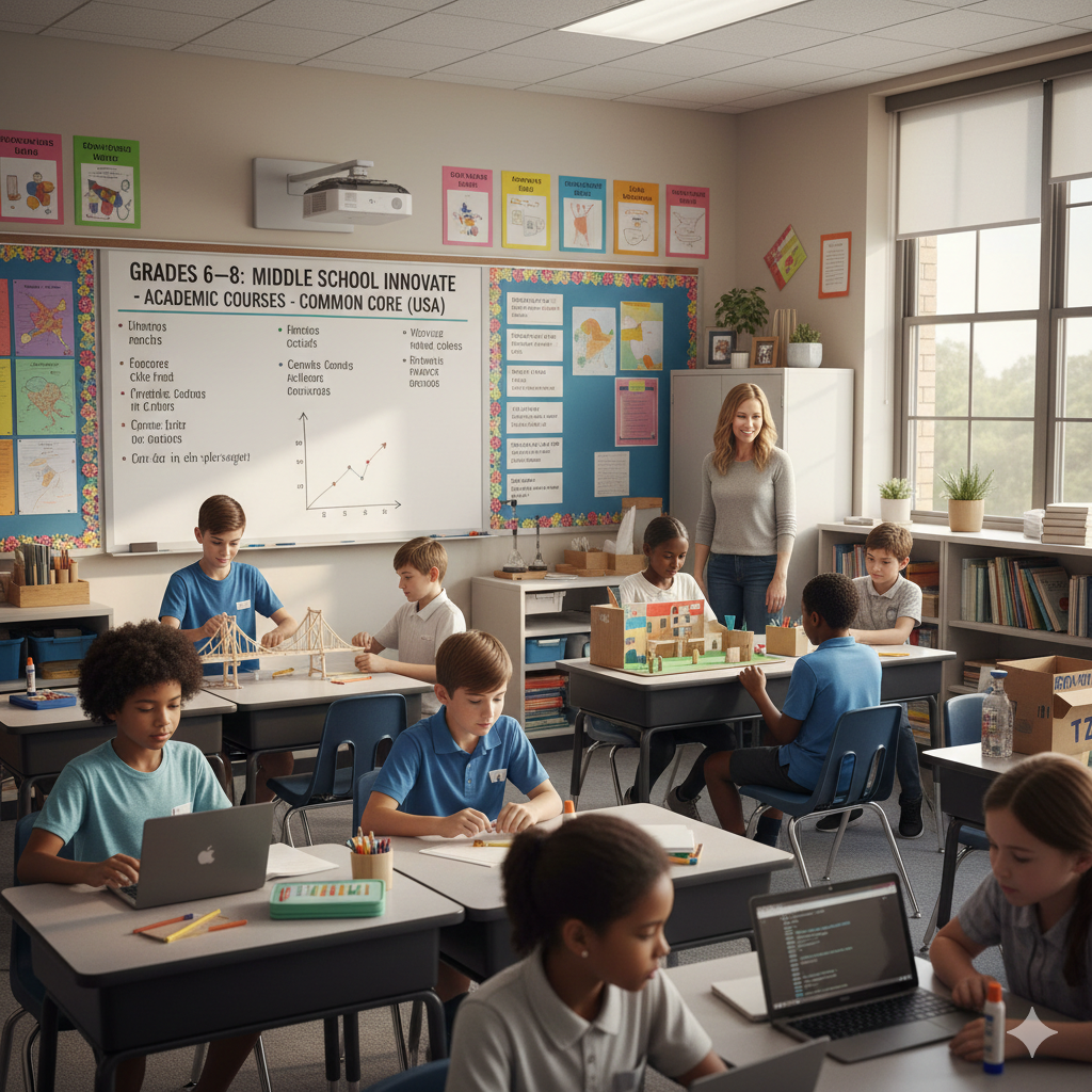 Grades 6–8: Middle School